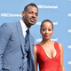 Marlon Wayans and Essence Atkins attend the NBCUniversal 2016 Upfront Presentation on May 16, 2016 in New York, New York.